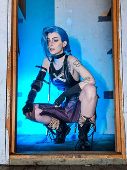 Jinx Arcane Cosplay