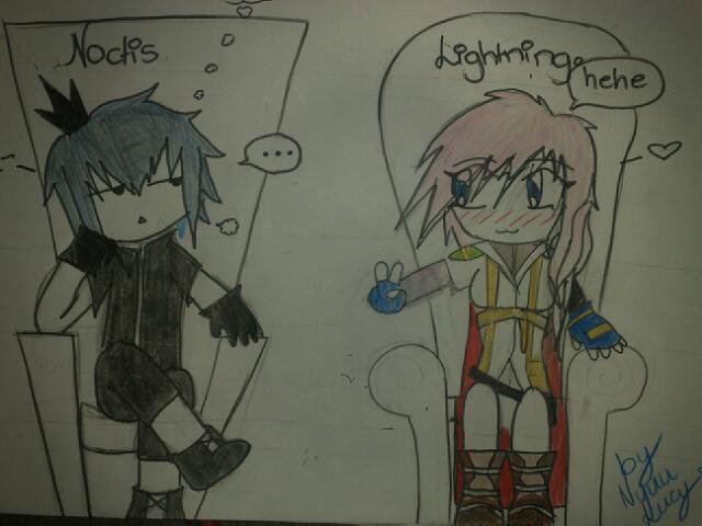 Noctis And Lightning By Kuciscaelum On Deviantart Noctis And Lightning By Kuciscaelum On Deviantart