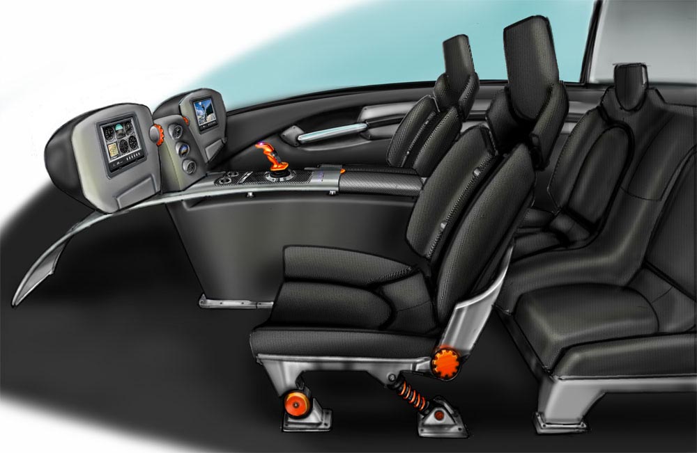 Flying Car interior part 1