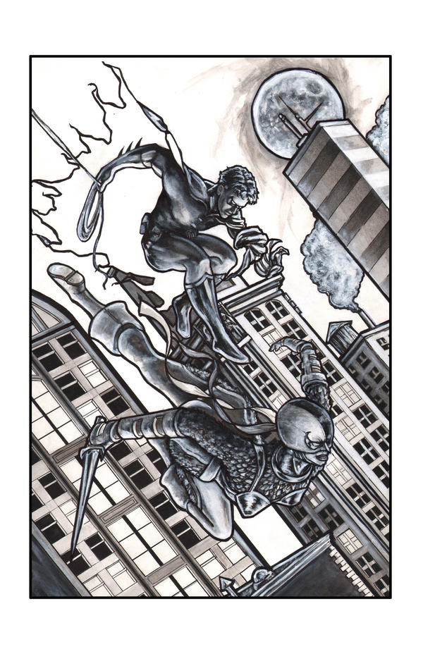 Robin and Ravager by ryanfitzgerald on DeviantArt