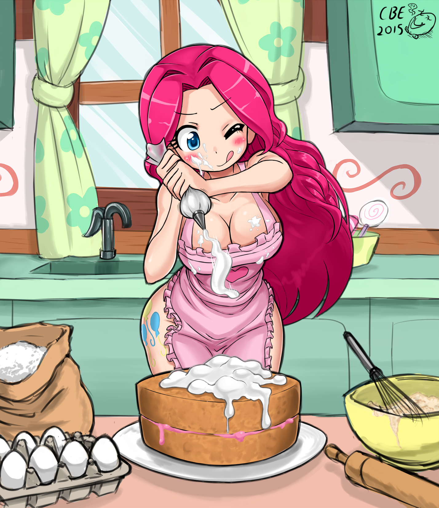 Baking Pinkie Pie