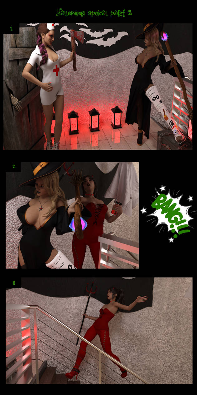 Marry and Blair Halloween special part 2 by typcaster on DeviantArt