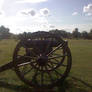 Side View Of Confedrate Cannon