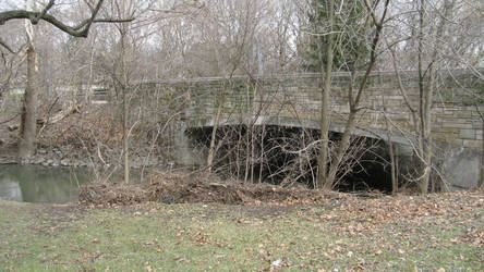 entrance to the bridge