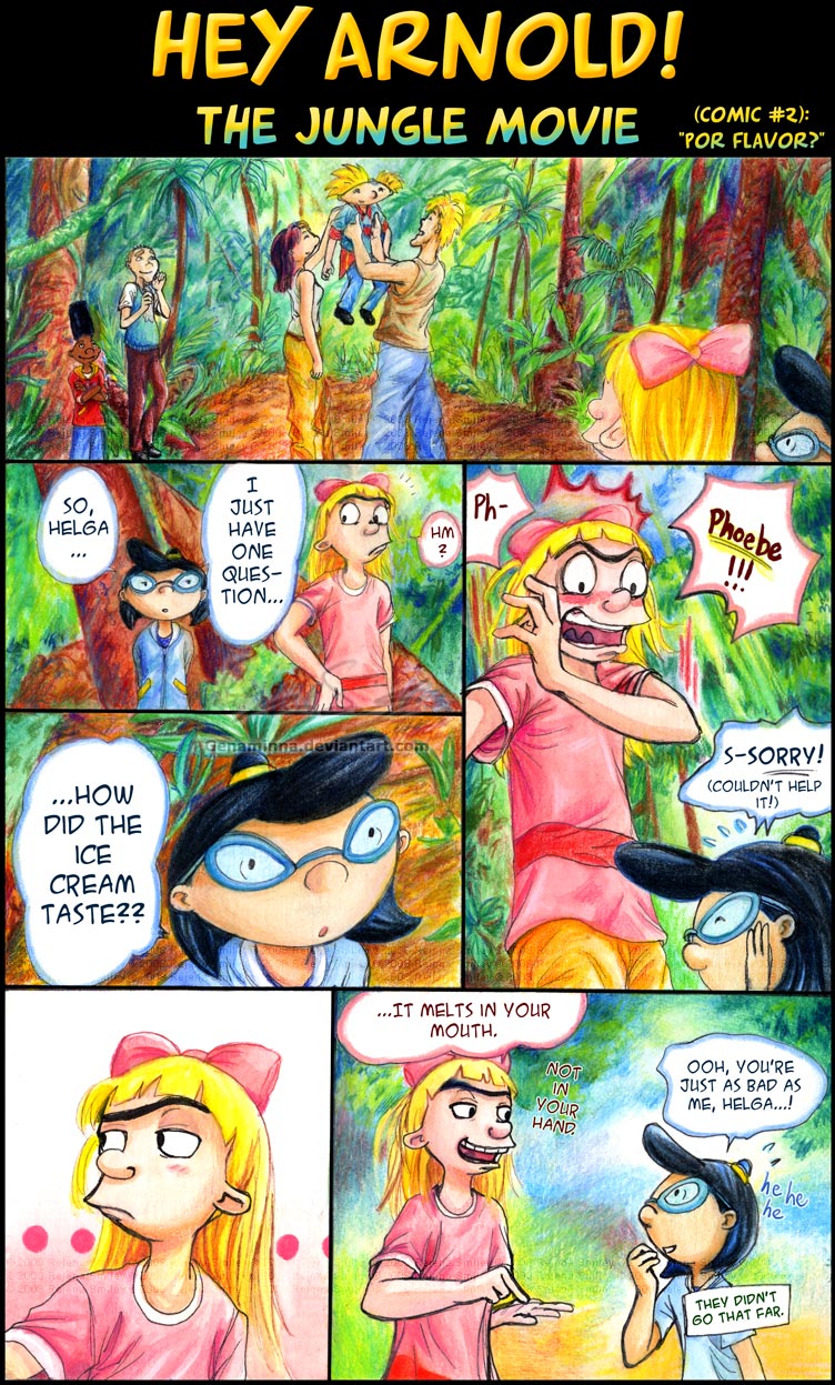 Hey Arnold TJM: Por Flavor by genaminna