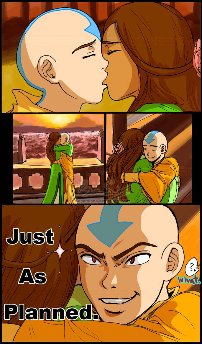 ATLA+DN: Aang gets the girl by genaminna
