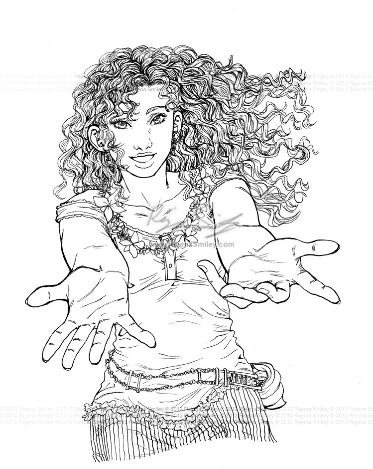 Marihara- Inked, unfinished w.i.p. by genaminna
