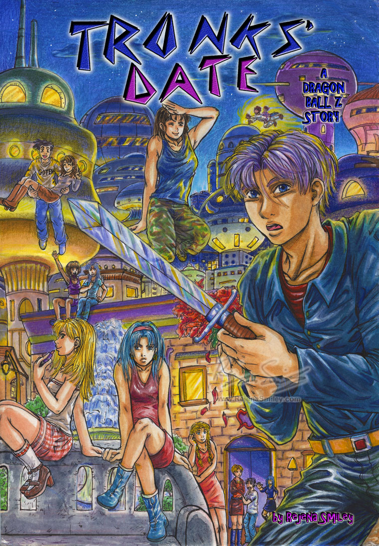 Trunks' Date-- New Cover by genaminna