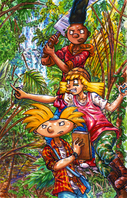 Hey Arnold TJM- Continue... Onward to Victory! by genaminna