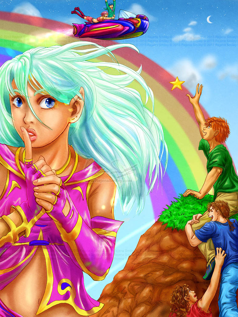 Rainbow Kisses-- Orieal and Co. by genaminna