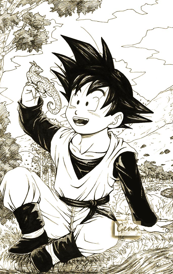 'My forever friends'--Goten