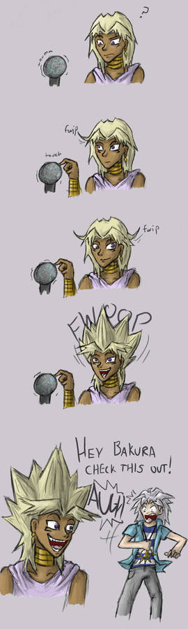 Marik Discovers Static Electricity