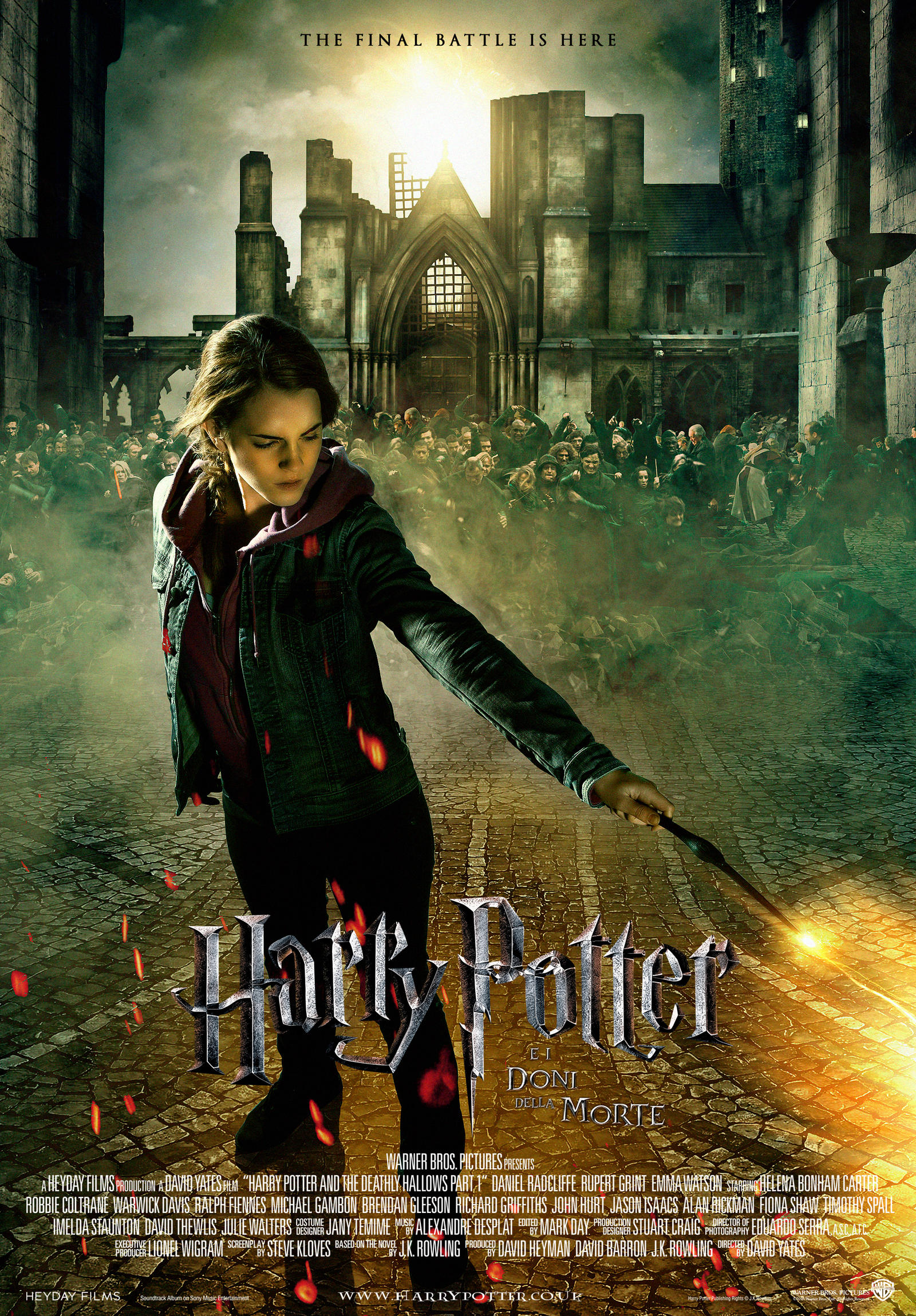 Fantasy Poster - Harry Potter 7 with Hermione by HogwartSite on DeviantArt