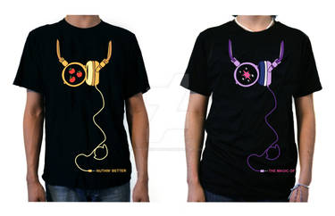 Shirt Designs: MLP Headphones