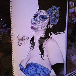 Sugarskull Pinup