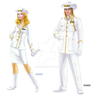 Jack of Harts Texas Marine Corps Dress Whites