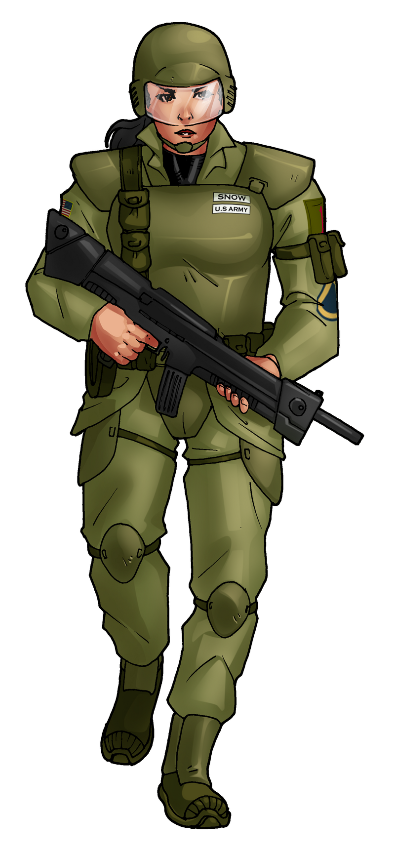 E3 Private First Class Snow by MedronPryde