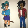 DBS (My verison) Broc and Bulla as Teenagers