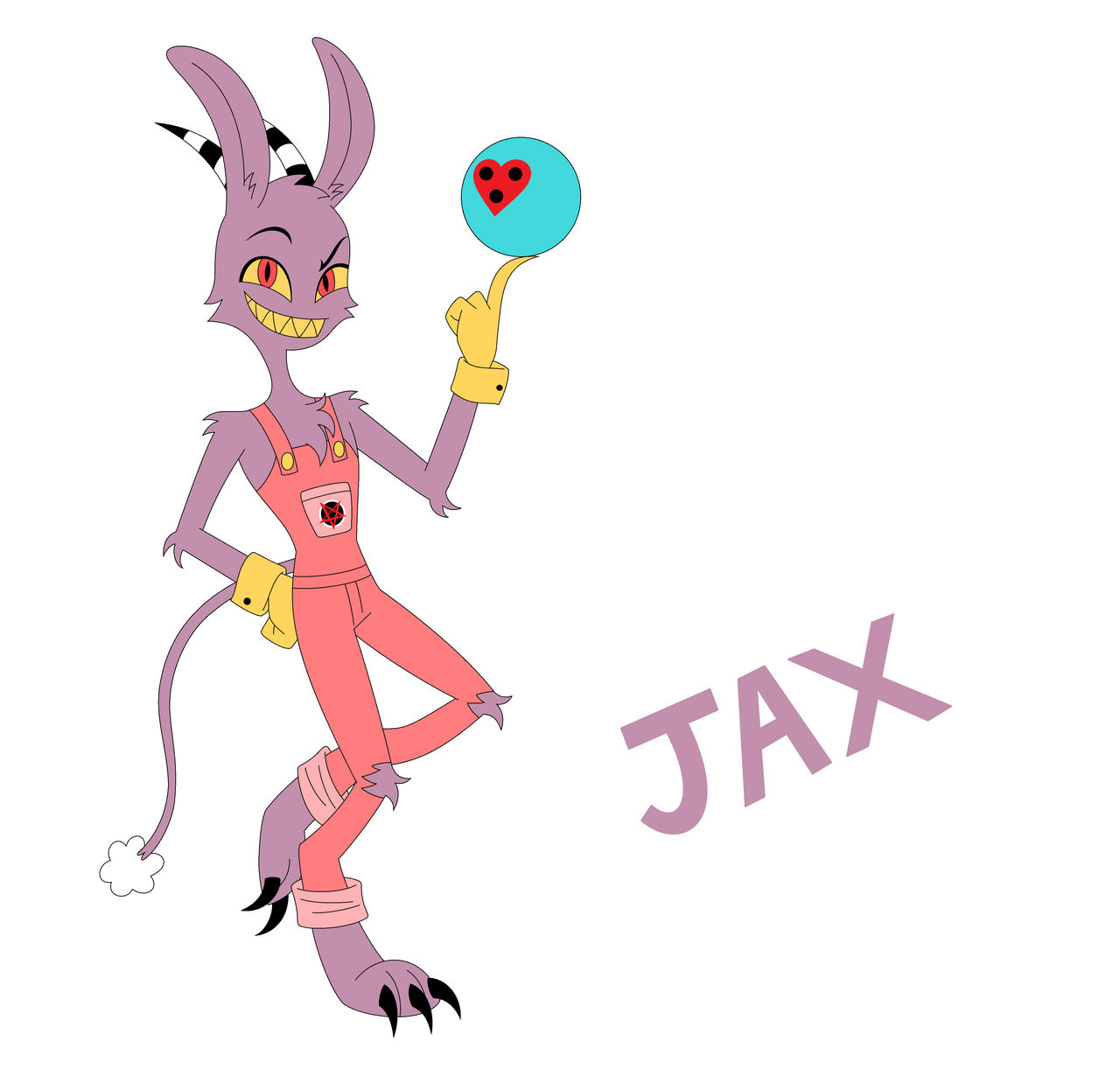 The Amazing Digital Circus x Helluva Boss: Jax by GriffinLee0 on DeviantArt