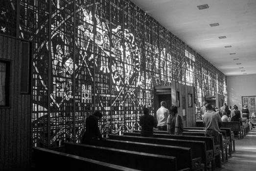 Inside Of The Church In Casablanca.2. (BW.Edition)