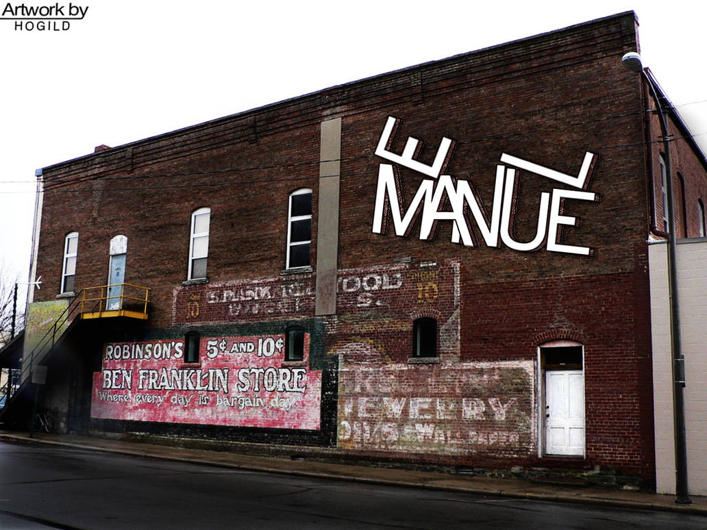 Name, in brick wall by d3m0 on DeviantArt