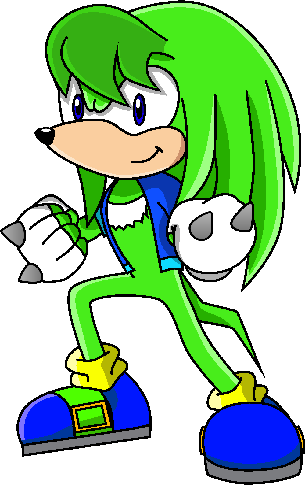 Chuckles The Echidna (New OC) Render by ChucklesTCP on DeviantArt