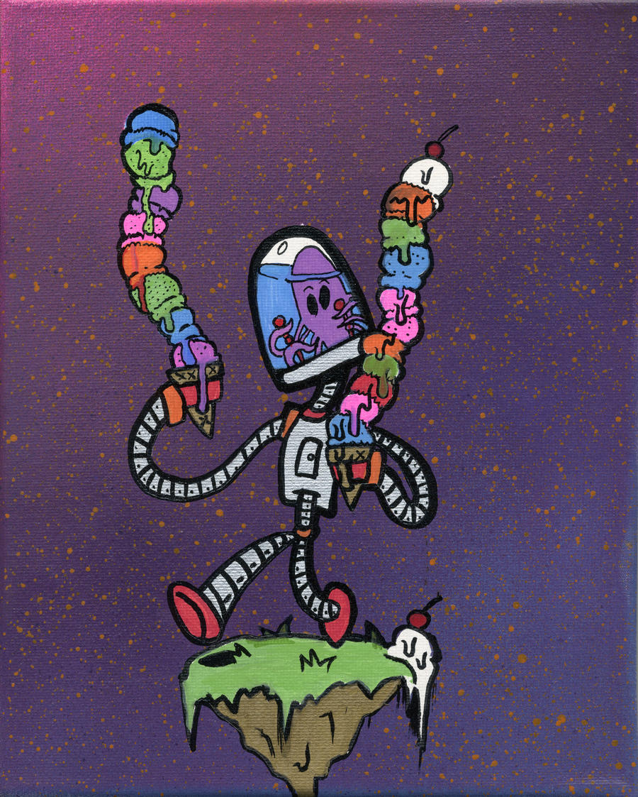 Ice Robots Deviantart Ice Cream Robot *SOLD* by Train66 on DeviantArt