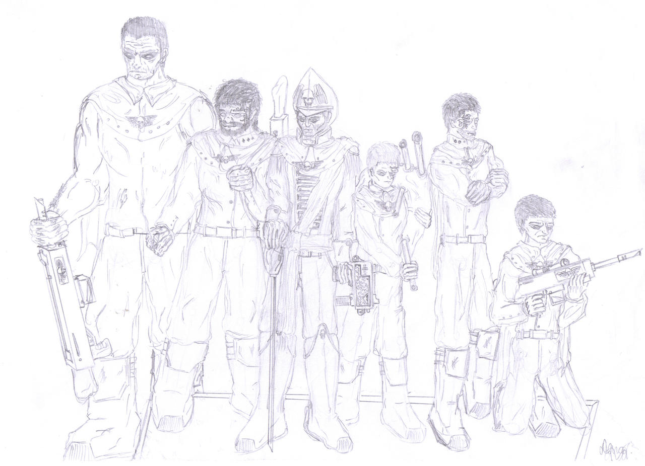 Gaunt's Ghosts by brit92 on DeviantArt