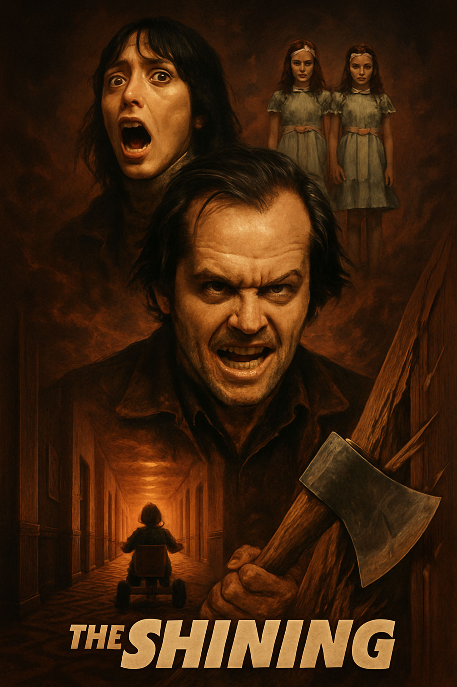 Shining Reference Movie Poster Fanart - The Shining by NinthHellWanderer on DeviantArt