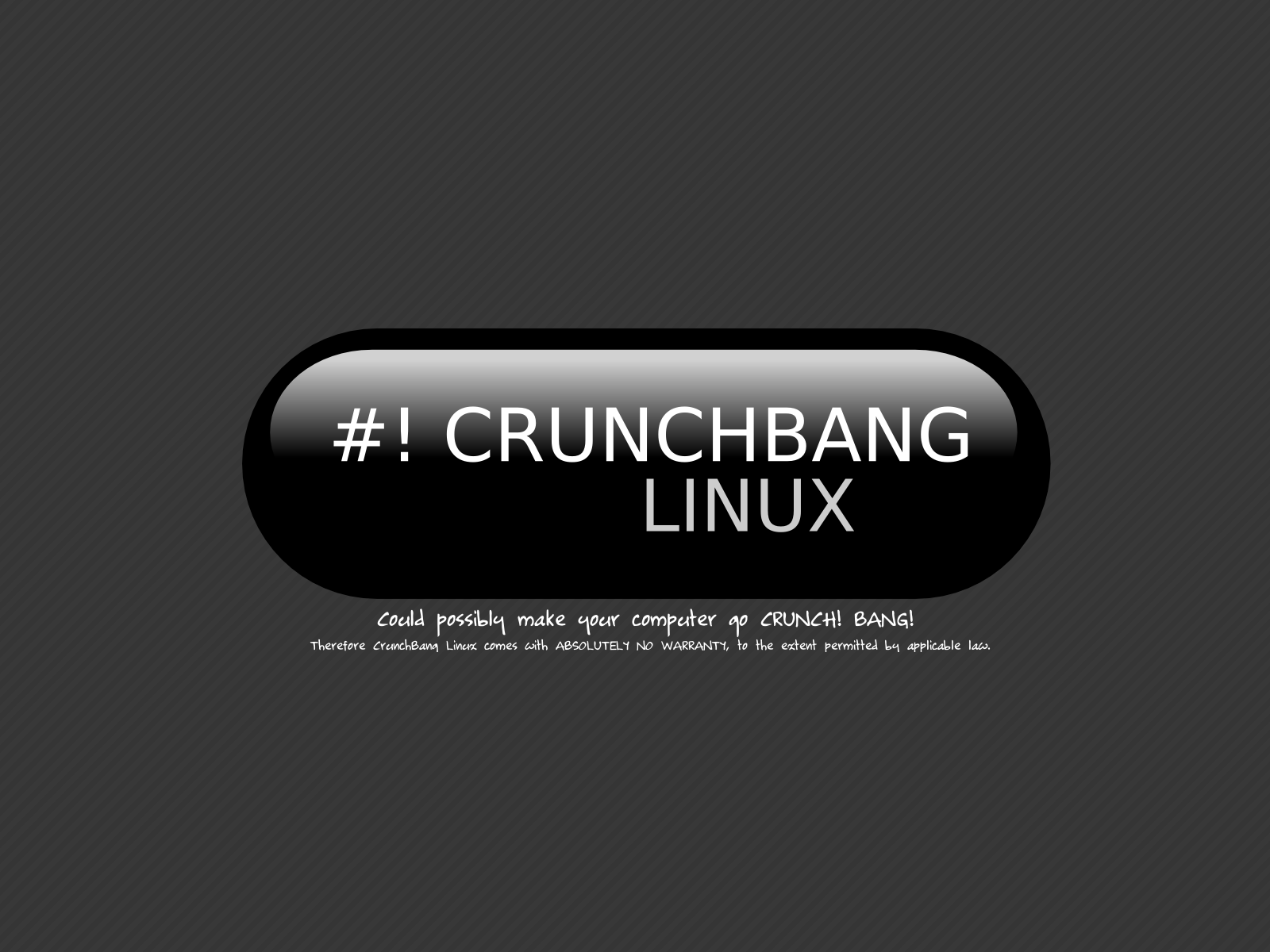 crunchbang linux fullscreen