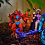 Beast-Man, Tri-Klops, Evil-Lyn  Skeletor