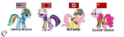 WW2 Pony Sprites