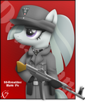 Marble with uniform by FluttzKrieg