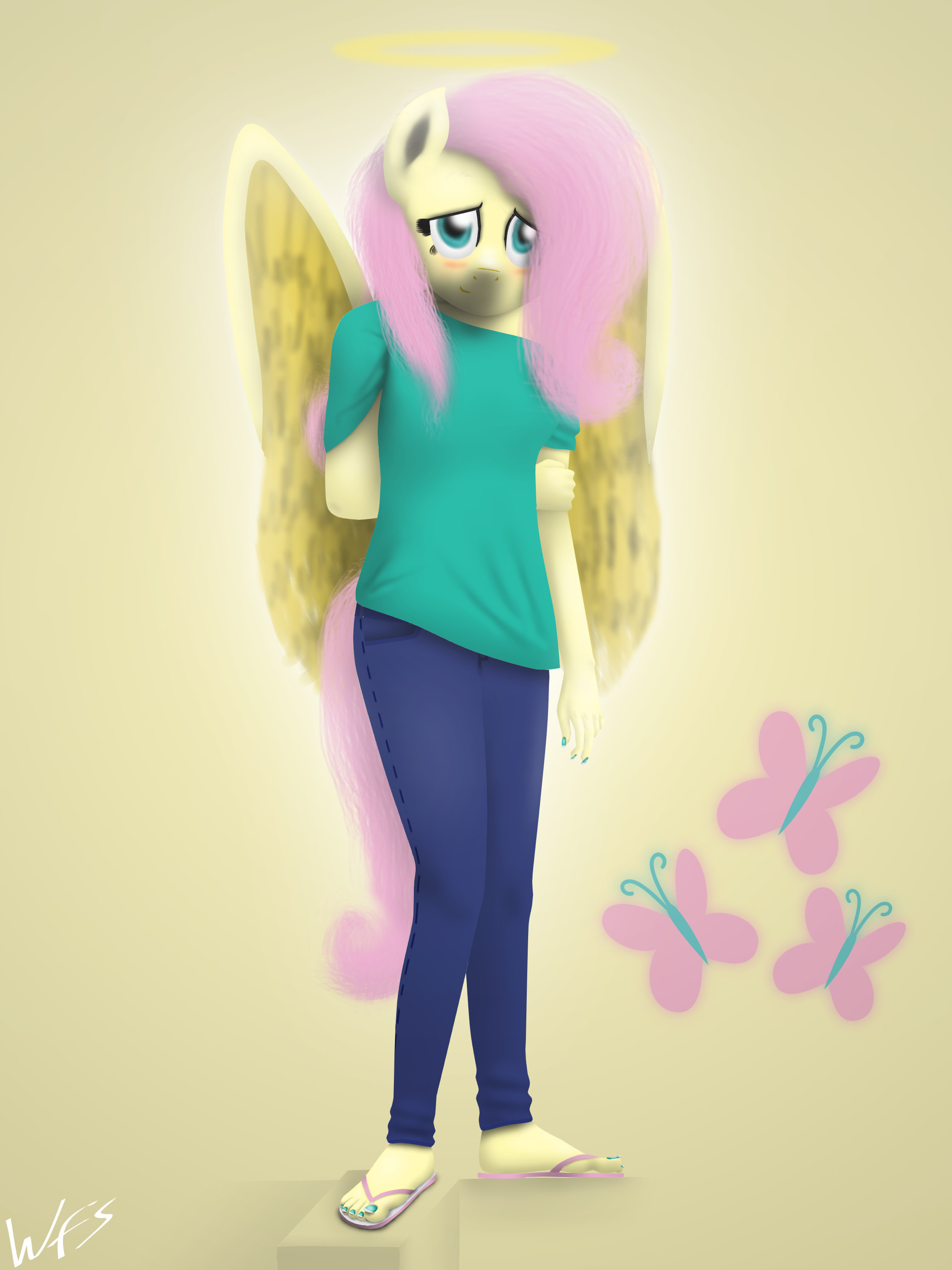 Anthro Fluttershy