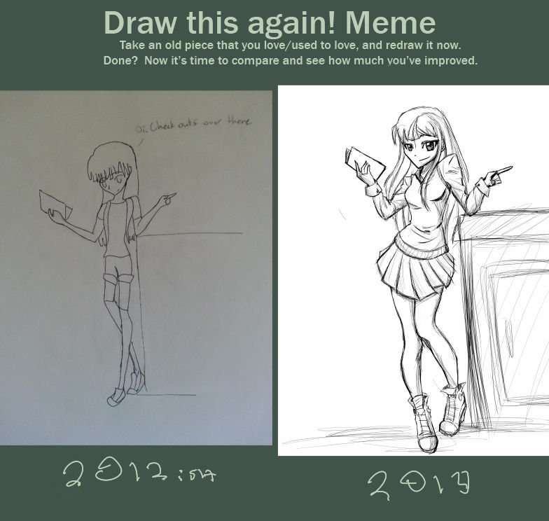 Check Out- 2013 vs 2014 by KrazyKitty11