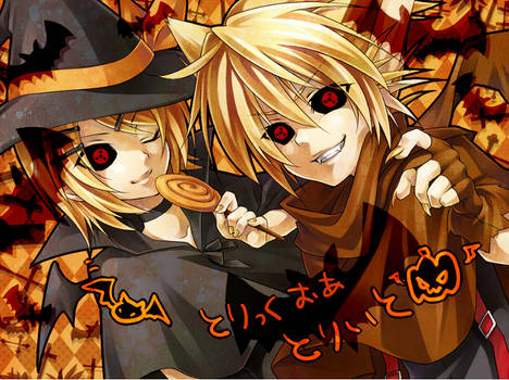 Rin And Len With Sharingan