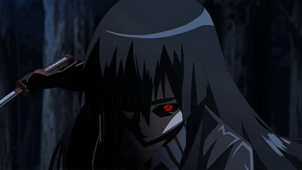 Akame With Sharingan