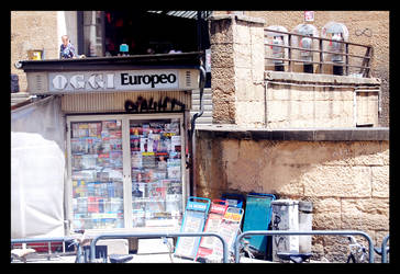 News stand