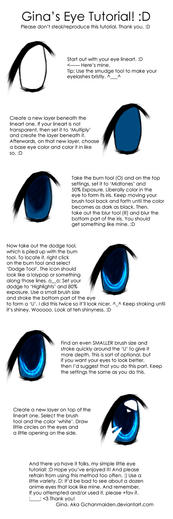 Anime Eye Coloring Tutorial