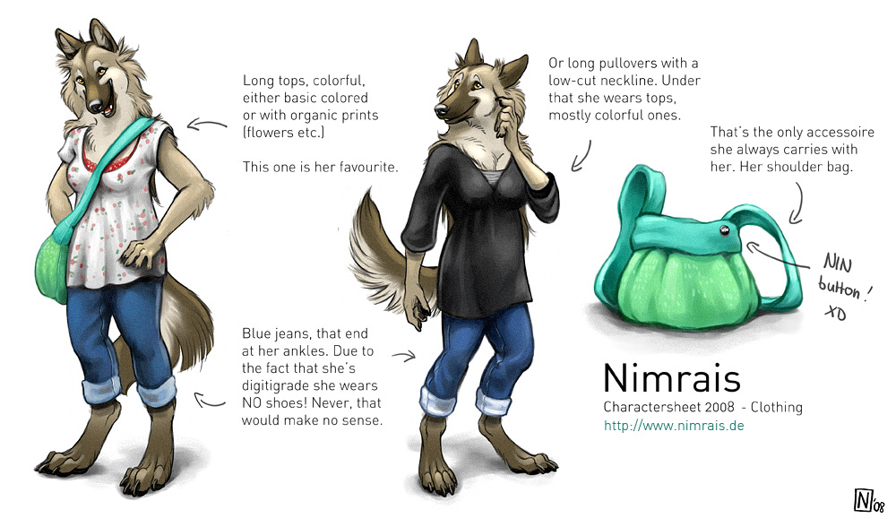 Nimrais Reference Sheet 2008