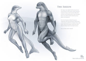 Reference Sheet - The Isegun by Nimrais