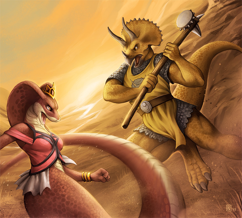 Serpent Versus Saurian