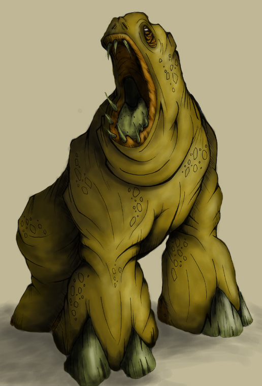 Creature Concept, Re-Painted