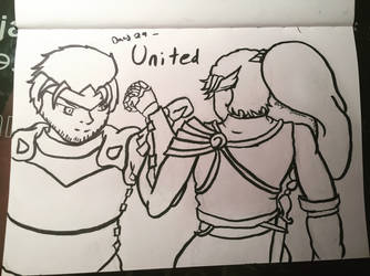 Inktober 2017 Day 29 - United