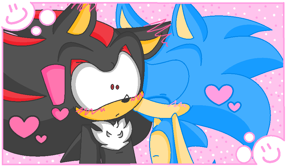 Sonadow accidental kiss  Sonic the Hedgehog! Amino