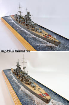 1/350 Prinz Eugen Diorama