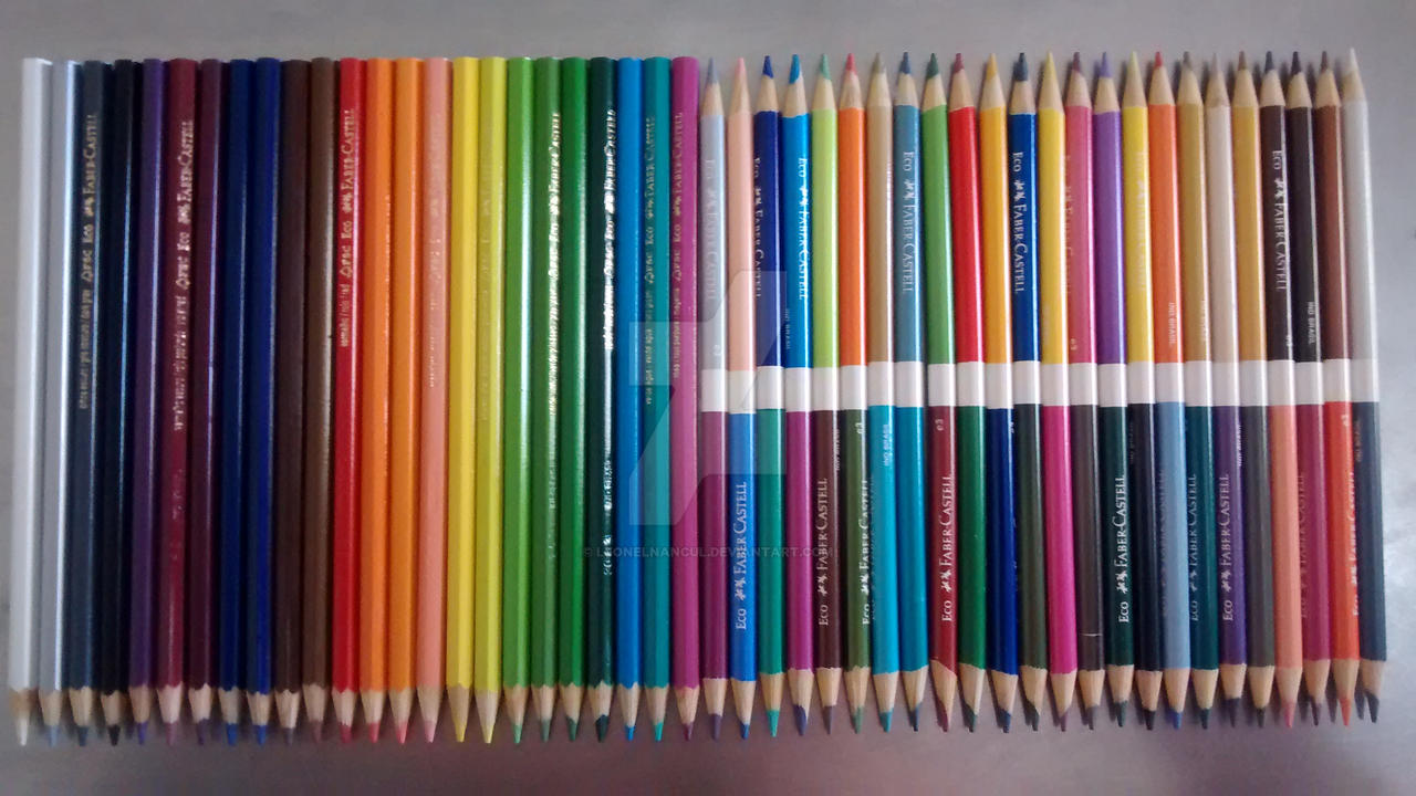 Set 60 EcoLápices Hexagonales de Colores Faber-Castell - Edición Limitada -  Librería IRBE Bolivia
