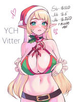 X-mas YCH OPEN by helenvitter