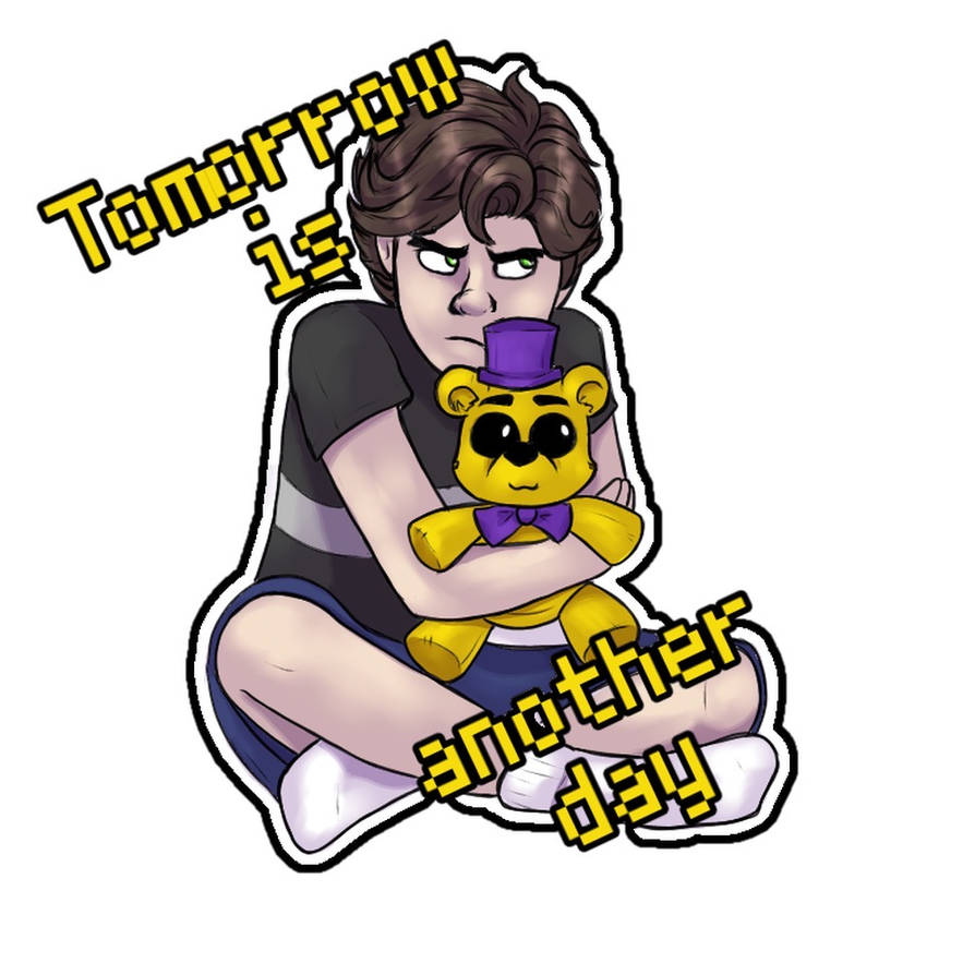 FNaF Crying Child Sticker by DodgiestDelusions on DeviantArt