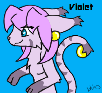 OC Felineko-girl Violet